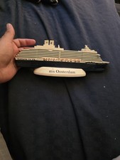 Holland America Line ms Oosterdam Cobalt Blue Ceramic Souvenir Coffee Mug — listing 2