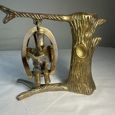 Vintage Brass Miniature Animal Figurines (Elephant, Mouse, Duck Group) — listing 5
