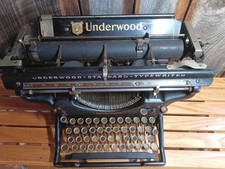 Antique Underwood Standard Typewriter (No. 3 or No. 5 Class) — listing 6