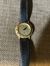 Vintage Gucci Ladies Quartz Watch with Green-Red-Green Signature Web Dial, Roman Numeral Bezel — listing 5