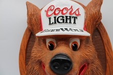 Vintage Double-Sided Hanging BAR Light-Up Sign, Red Letters on Black, listing 3