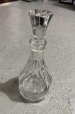 Cut Glass Decanter or Perfume Bottle Stopper with Mushroom Finial — listing 5