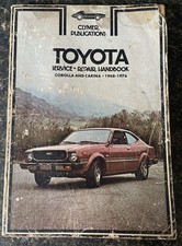 Clymer Toyota Corolla 1968-1983 Rear Wheel Drive Shop Manual A194 — listing 2
