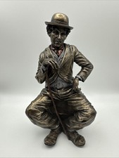 Charlie Chaplin "The Tramp" Figural Statue with Cane, 43cm Tall — listing 2