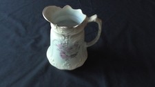 James Kent Old Foley 'Imari' Blue & White Floral and Bird Pitcher / Jug — listing 6