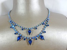 Multicolor Rhinestone Peacock Statement Bib Necklace, Gold-Tone — listing 5