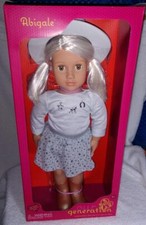 Lot of 18-inch Doll Accessories: Our Generation Pink Jeep with Surfboard, Doll Tent, Wheelchair, Stroller, and Saucer Chair — listing 4
