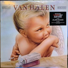 Vintage 1984 Van Halen '1984' Tour T-Shirt with Cherub Angel Graphic Single-stitch, blank/tour tag — listing 3
