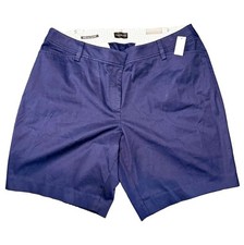 Talbots Woman Khaki Belted Pleated Shorts, Size 18W, NWT — listing 5
