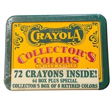 Crayola Collector's Colors Limited Edition 1991 Tin - 72 Crayons Sealed — listing 6
