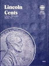 Whitman No. 9030 Lincoln Wheat Cent Folder 1941-Starting Album with Partial Coin Collection — listing 6