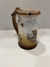 Gerold Porzellan Bavaria Fox Hunt Scene Porcelain Beer Stein/Mug with Gold Trim — listing 5