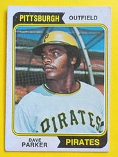 1974 Topps Dave Parker Rookie Card #252 — listing 4