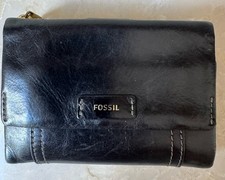 Fossil Men's Brown Leather Trifold Wallet — listing 3