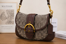 Coach Soho Flap Shoulder Bag in Black Leather with Contrast Stitching, Style No. G06D-10316 — listing 2