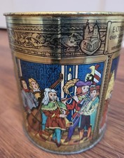 Vintage German Lebkuchen Tin, Nuremberg Gingerbread Cookie Canister with Historic Cityscape — listing 6