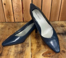 Easy Street Chiffon Women's Black Pointed-Toe Pumps Different size — listing 6