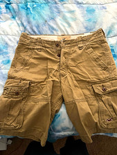 Hollister Co. Men's Cargo Shorts, Light Gray/Khaki — listing 5