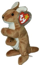 Ty Beanie Babies "Pouch" the Kangaroo with Joey — listing 2