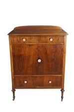 Antique Victorian Eastlake Solid Walnut Carved Chest of Drawers, 1880s — listing 6