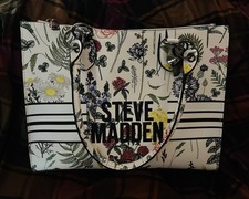 Steve Madden Camel Faux Leather Tote Bag with Gold-Tone Hardware — listing 6