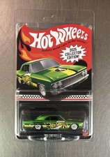 Hot Wheels '70 Chevy Chevelle SS Die-Cast Car in Spectraflame Green with White Stripes