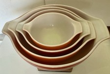 Vintage Pyrex Casserole Dish Lot - Autumn Harvest Wheat & Butterfly Gold — listing 3