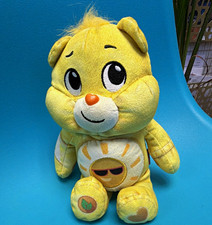 Care Bears Funshine Bear Plush in Cat Costume with Sunglasses Sun Belly Badge