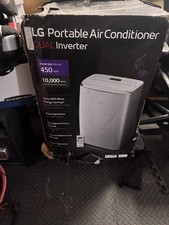 LG LP1022FVSM Portable Room Air Conditioner, 14,000 BTU (10,000 BTU DOE), Smart Wi-Fi Dual Inverter - New, Out of Box