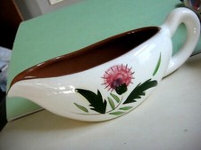 Stangl Pottery Thistle Gravy Boat / Sauce Boat — listing 6