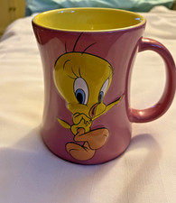 Tweety Bird ceramic Looney Tunes Tweety Bird 3D Embossed Ceramic Mug — listing 6