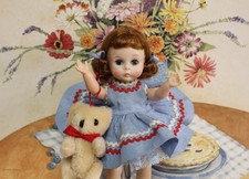Vintage Madame Alexander-kins 8" Hard Plastic Doll (Nude), Blonde Wig, Sleep Eyes — listing 4