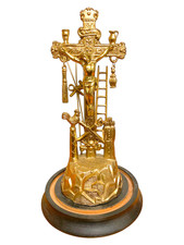 Antique Arma Christi Crucifix with Instruments of the Passion