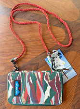 KAVU Go Time Zip Wallet with Lanyard, Nautical/Shark Print — listing 2