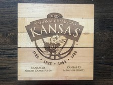 Kansas Jayhawks 2008 NCAA National Champions Basketball Court Runner Rug