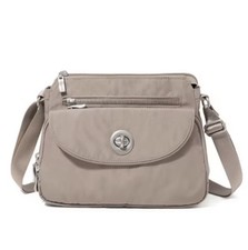 Baggallini Black Nylon Multi-Pocket Crossbody Travel Bag — listing 6