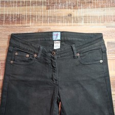 Sass & Bide Exposed Button-Fly Skinny Jeans, Dark Wash — listing 4
