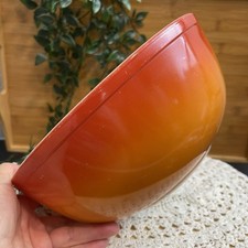 Vintage Pyrex Flameglo Red/Orange Ombre Mixing Bowl — listing 2