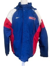 Vintage Reebok NFL New York Giants Embroidered Puffer Jacket — listing 3