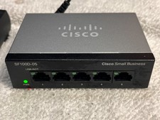 Cisco SF100D-05 Small Business 5-Port 10/100 Desktop Ethernet Switch — listing 4