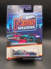 Hot Wheels Neon Speeders '16 Mercedes-AMG GT3 5/8 Diecast Car — listing 6