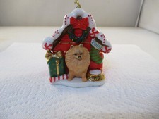 Danbury Mint Pomegranate Pomeranian Dog Figurine Sculpture — listing 3