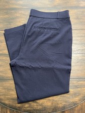 Liz Claiborne Career Petite 'Audra Classic' Navy Dress Pants, Size 12P