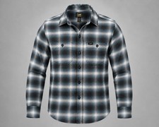 Lee Regular Fit Men's Short Sleeve Plaid Button-Down Shirt, Size XL — listing 5