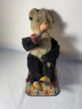 Vintage Battery-Operated Smoking Grandpa / Charlie Weaver Bartender-Style Novelty Toy — listing 6