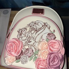Loungefly Disney Beauty and the Beast Stained Glass Mini Backpack — listing 6
