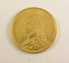 Pair of 1914 George V Gold Half Sovereign Coin Earrings in Bezel Mounts with Leverbacks 9ct / 375, listing 5