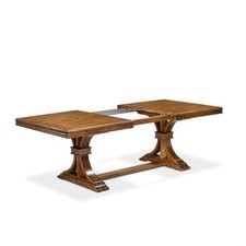 Mid-Century Modern Style Walnut Extendable Dining Table with Tapered Legs — listing 3