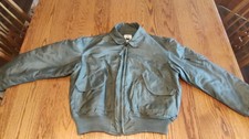 US Military CWU-45/P Flight Jacket, Sage/Tan, Size 42-44 Tan/desert — listing 6