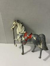 Antique Cast Iron Horse-Drawn Delivery Wagon Toy — listing 5
